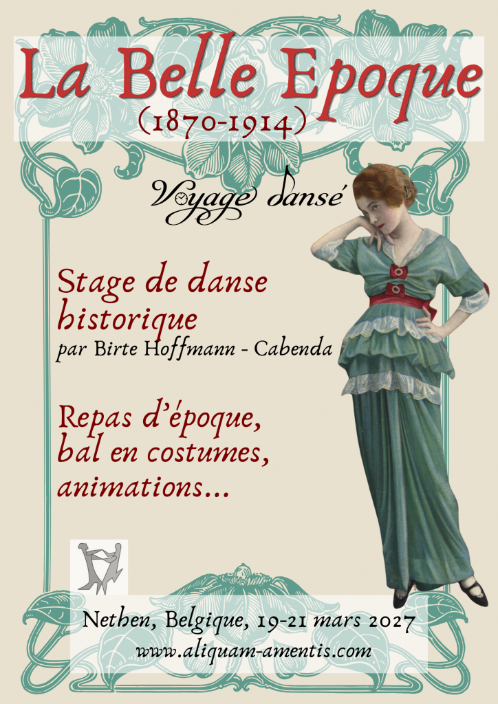 Affiche Voyage Dansé 2026 à Néthen Belgique